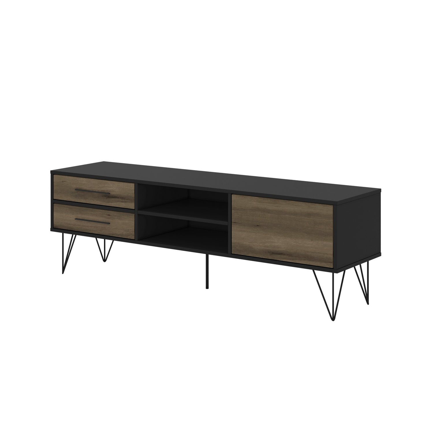 60 Inch TV Stand with 2 Drawers EJ521