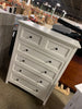 Modus Paragon 5-Drawer Chest in White 4NA484 KBO242