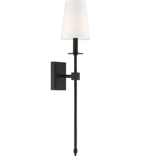 5 inch Matte Black Wall Sconce Wall Light, Essentials, (Set of 2)
