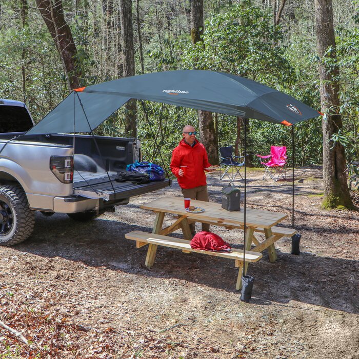 9' 6'' W x 6' D x 8' 6'' H Metal Party Tent