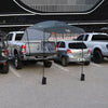 9' 6'' W x 6' D x 8' 6'' H Metal Party Tent