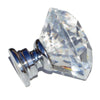 1-1/8 Inch Diamond Crystal Cabinet Knob, (Set of 10)