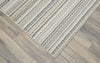 Garland Rug Carnival Stripe 6 ft. x 9 ft. Area Rug Random EarthTone