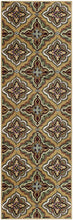 Load image into Gallery viewer, SUPERIOR Designer Crawford Gold Area Rug Runner (2&#39;7&quot; x 8&#39;) ERUG83
