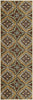 SUPERIOR Designer Crawford Gold Area Rug Runner (2'7