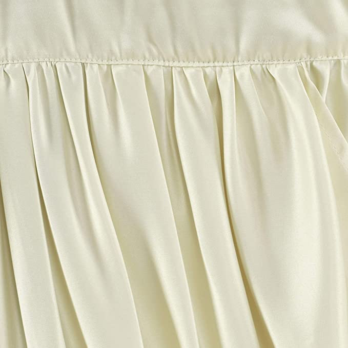 42 In x 18 In x 2 In  Lucia, Valance, Ivory (Set of 2)