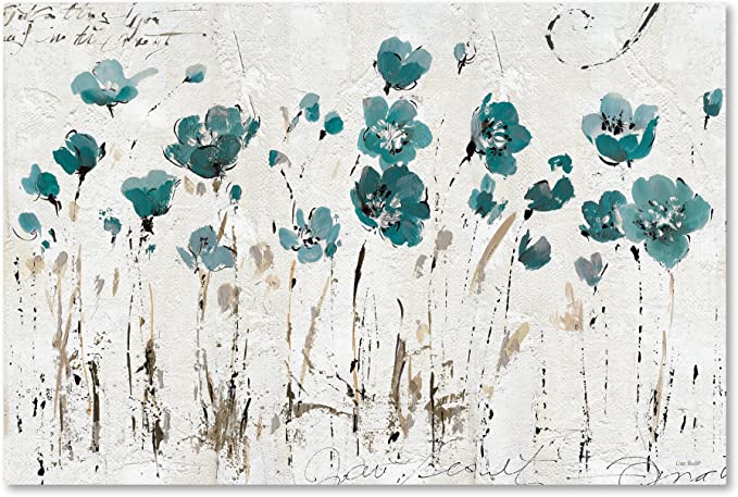 Abstract Balance VI Blue Wall Decor by Lisa Audit, 22" x 32" Canvas Wall Art