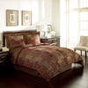 Croscill Galleria 4 Piece King Comforter Set, Red #CR2054