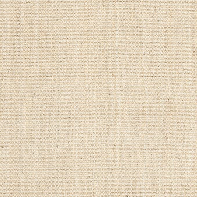 Natural Fiber Collection NF730A Handmade Farmhouse Premium Jute Area Rug, 8' x 10', Ivory Rectangle