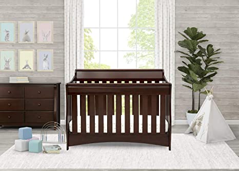 Bentley S Series Deluxe 6-in-1 Convertible Crib, Black Cherry Espresso