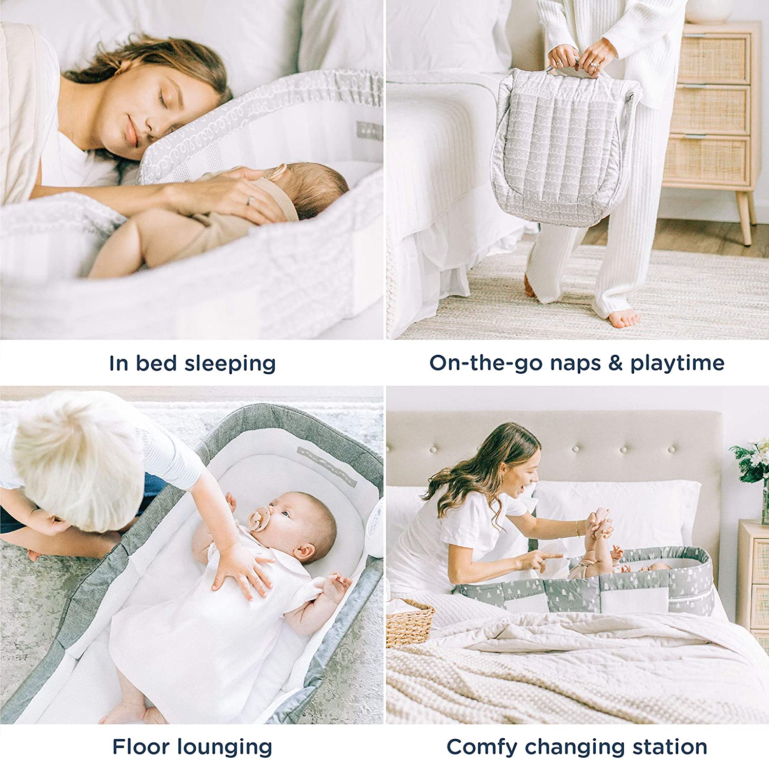 Baby Delight Snuggle Nest Dream Portable Infant Sleeper | Baby Bed -TJ155