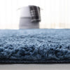 August Shag Collection AUG900N Solid 1.2-inch Thick Accent Rug, 2'3