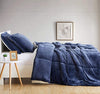 Cuddle Warmth Twin XL Comforter Set in Indigo (Set of 2)