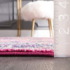 nuLOOM Persian Verona Distressed Accent Rug, 2' x 3', Pink