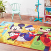 Disney Mickey Mouse Clubhouse Rug HD Digital MMCH Kids Room Decor Bedding Area Rugs 5x7, X Large, Multicolor KRUG353-B1-S2