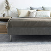 Upholstered Platform Bed Frame with Legs - Full (#K2265)