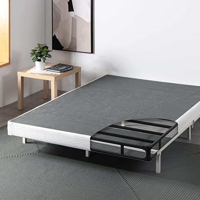 5 Inch Metal Smart Box Spring with Quick Assembly / Mattress Foundation / Strong Metal Frame / Easy Assembly, Queen