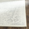 Adirondack Collection ADR109C Oriental Distressed Non-Shedding Living Room Bedroom Dining Home Office Area Rug, 9' x 12', Ivory / Silver Rectangle