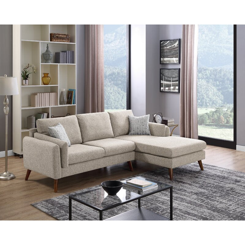 93'' Wide Right Hand Facing Fabric Sectional Piece CYB911
