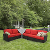 Protective Covers by Adco Modular Sectional Corner Sofa Cover with 90-Degree Back in Grey CA125