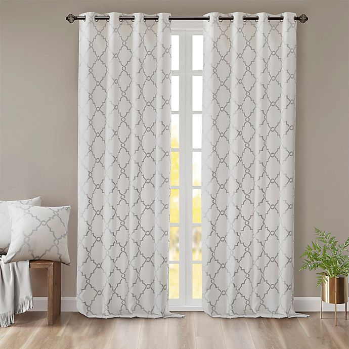 50" x 84" Madison Park Saratoga One Window Panel (Set of 2) DJ854