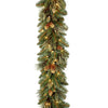 9' Carolina Pine Pre-Lit Garland with 100 Warm Lights KB1338-A5-B1-P2