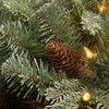 9' Frosted Arctic Pre-Lit Garland with 50 Clear/White Lights