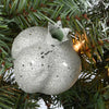 9' Glittery Pomegranate Pine Pre-Lit Garland with Clear Lights
