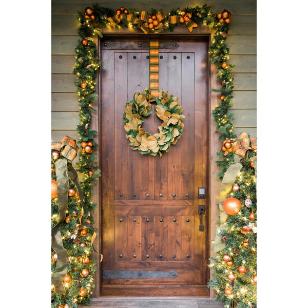 9' Pre-Lit Garland with 100 Clear/White Lights
