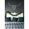 9' Pre-Lit Garland with 100 Clear/White Lights