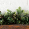 9' Pre-Lit Garland with 100 Warm Clear/White Lights