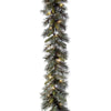 9' Pre-Lit Pine Garland with Lights CA389