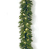9' Pre-Lit Pine Garland with Lights CA389