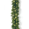 9' Pre-Lit Pine Garland with Lights CA389