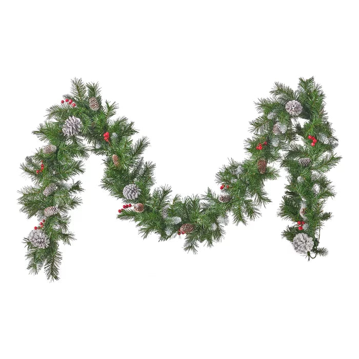 9' Spruce Artificial Christmas Garland
