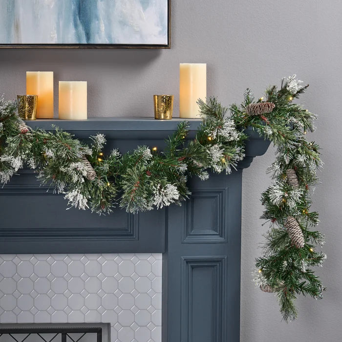9' Spruce Artificial Christmas Garland