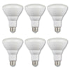 4514820 9 Watt (65 Watt Equivalent), BR30 LED, Dimmable Light Bulb, E26/Medium (Standard) Base (Set of 6) KB215
