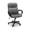 OFM Essentials Collection Plush Mid-Back Microfiber Office Chair, in Gray pc227