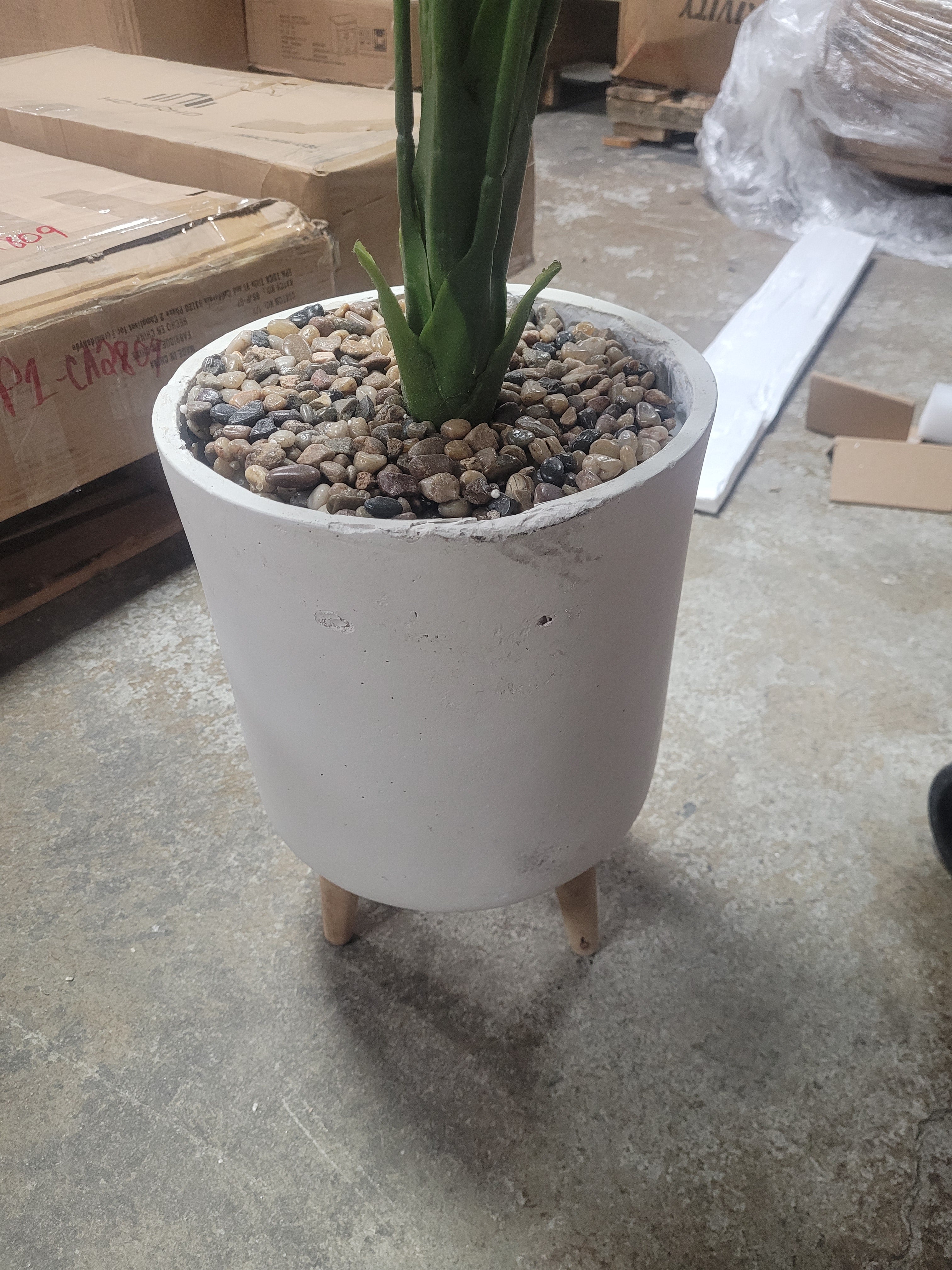 43" Artificial Monstera Plant in Pot