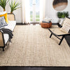 Natural Fiber Collection NF730A Handmade Farmhouse Premium Jute Area Rug, 8' x 10', Ivory Rectangle