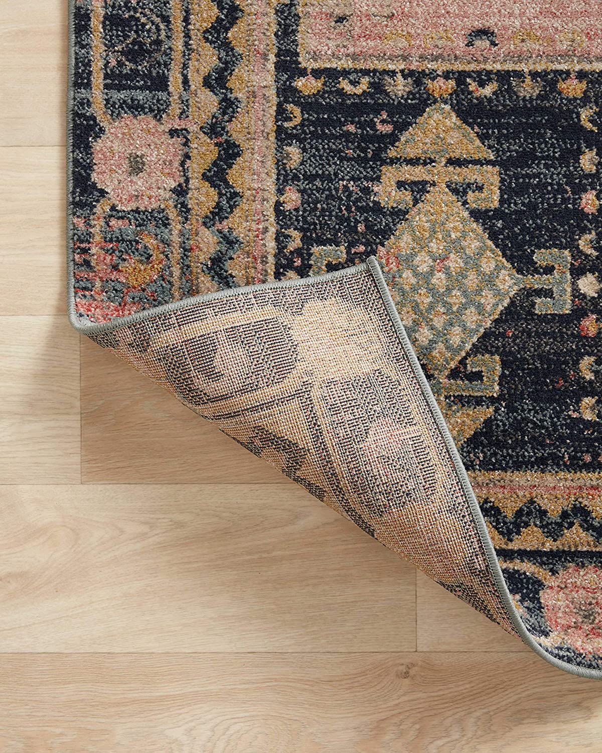 Loloi II Jocelyn JOC-06 Rose Transitional Area Rug 6'-7" x 9'-7"