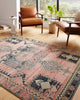 Loloi II Jocelyn JOC-06 Rose Transitional Area Rug 6'-7