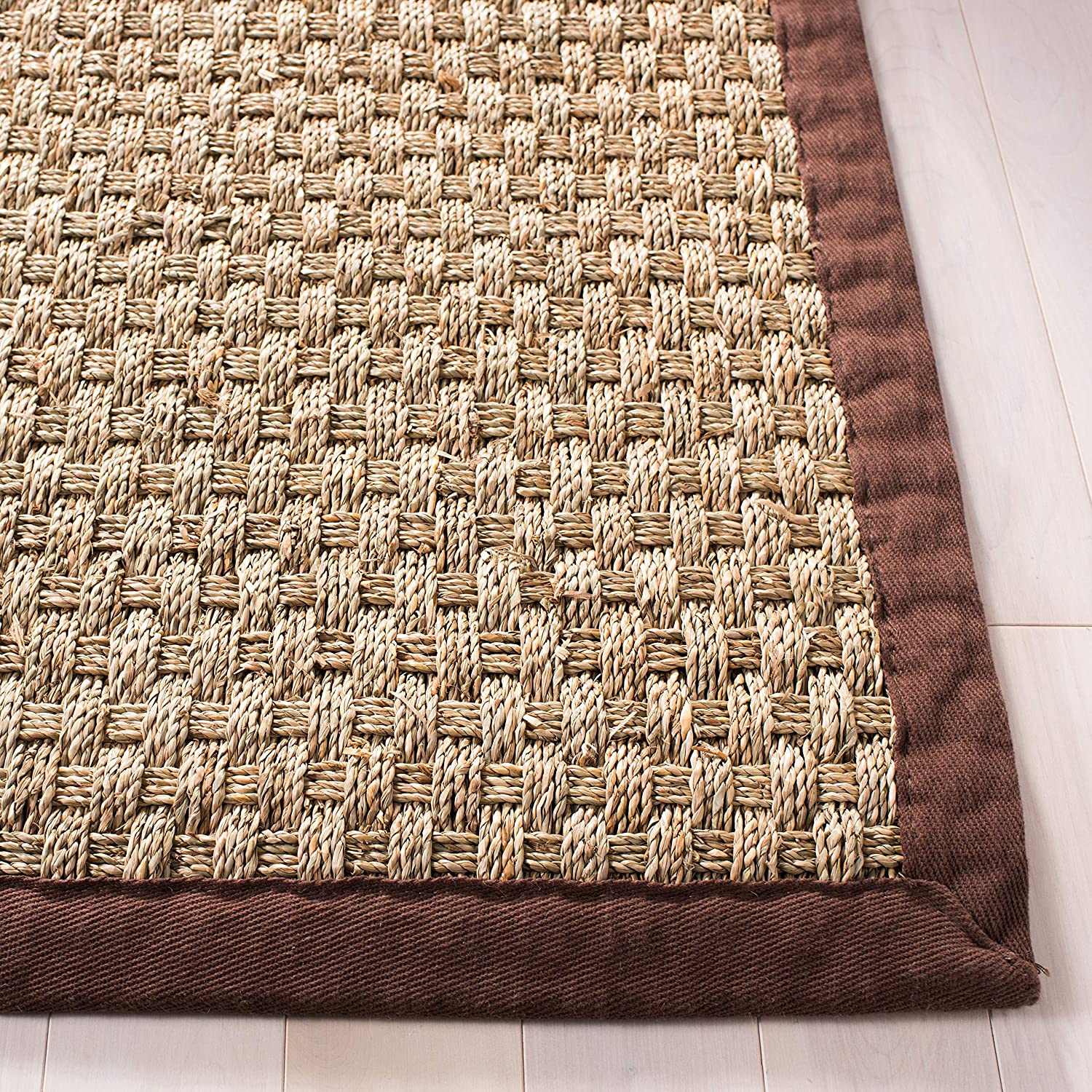 Border Basketweave Seagrass Runner  TRUG1022