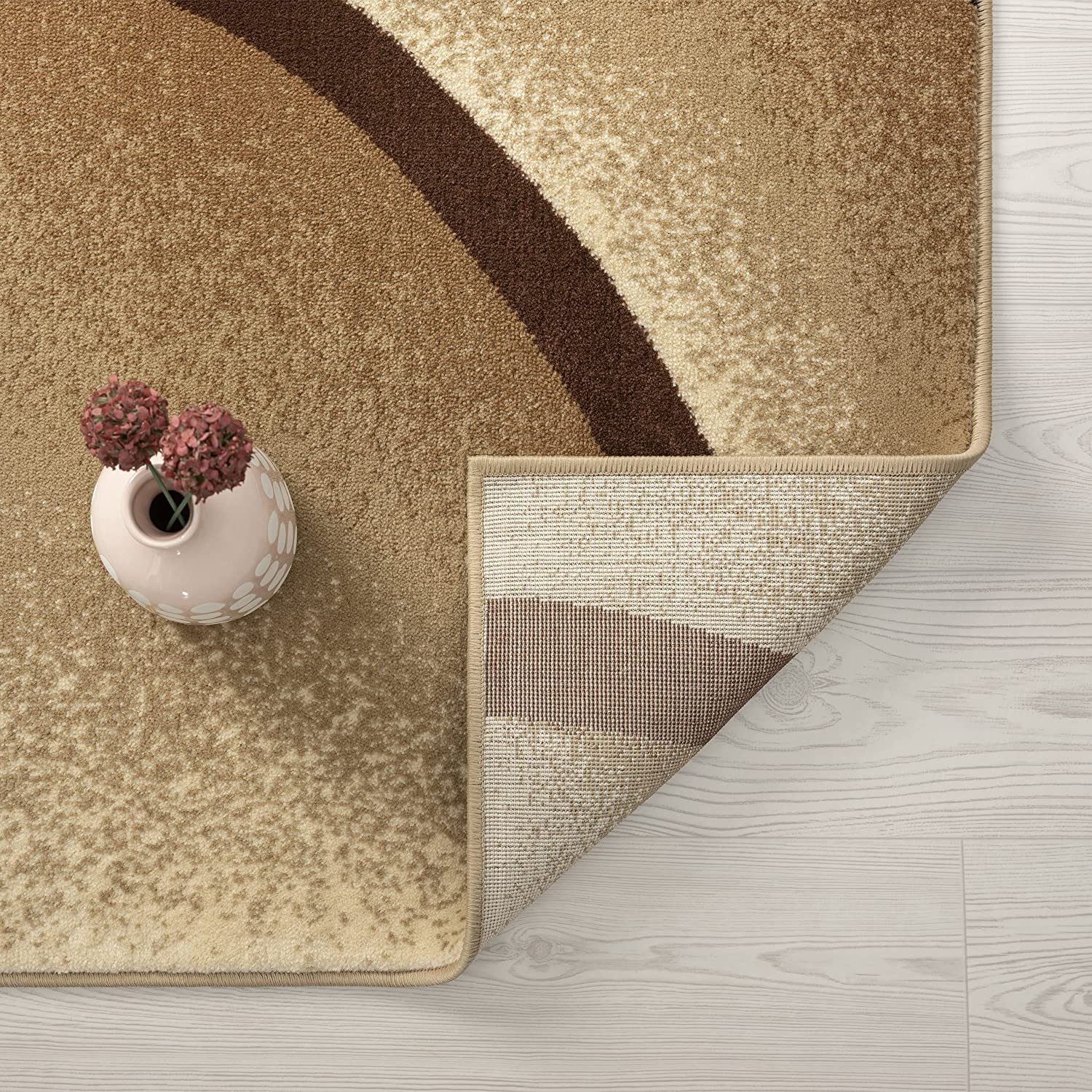 2305 Beige Multi 7-feet 10-inch By 10-feet 6-inch Modern Area Rugs Modern