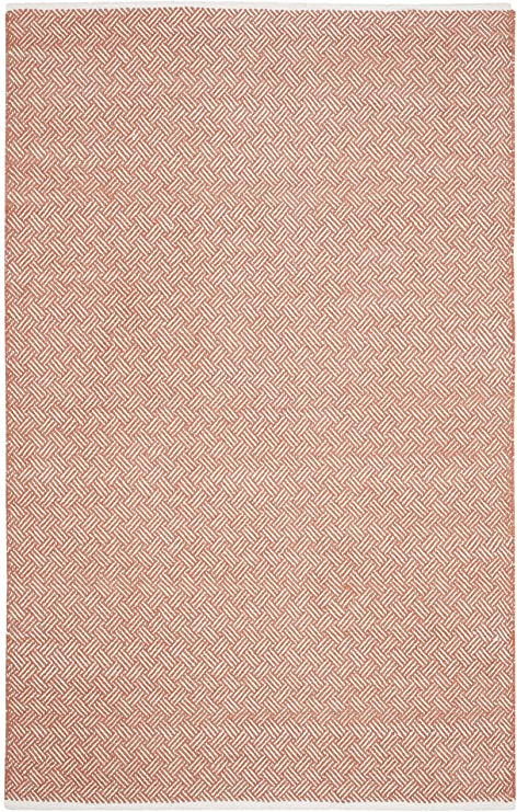 Boston Collection Handmade Flatweave Cotton Area Rug, 6' x 9'