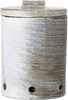 Stoneware Jar, Medium, Grey 2223