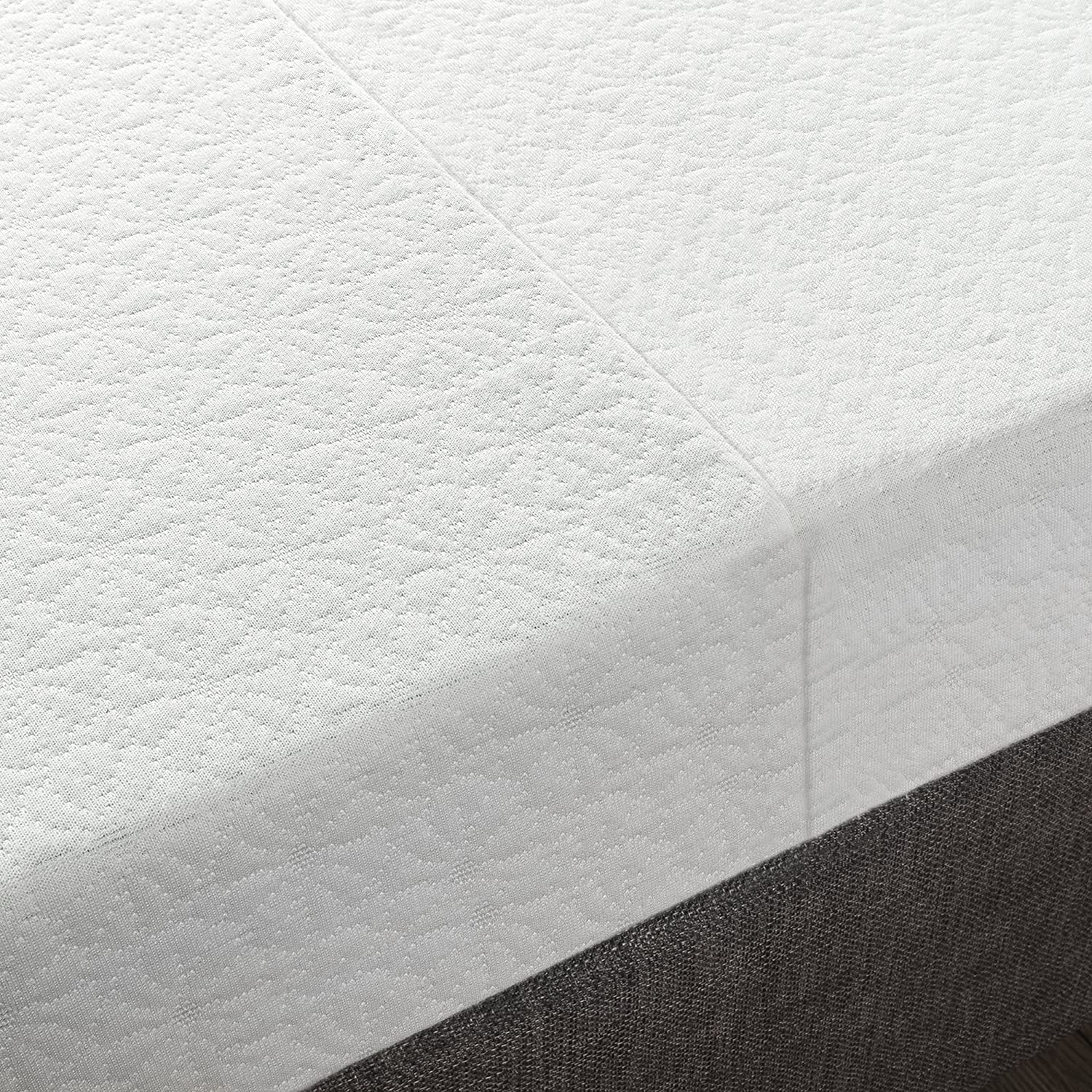 Best Price Mattress 4 Inch Trifold Memory Foam Mattress Topper with Cover, CertiPUR-US Certified, Full
