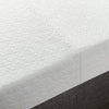 4 Inch Trifold Memory Foam Mattress Topper with Cover, CertiPUR-US Certified, Full