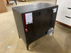 30'' Tall 3 - Drawer Bachelor's Chest in Dark Gray/ Brass