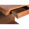 Moes Home Walnut Side Table #DR105